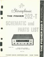 Fisher 202-T - Service Manual-2